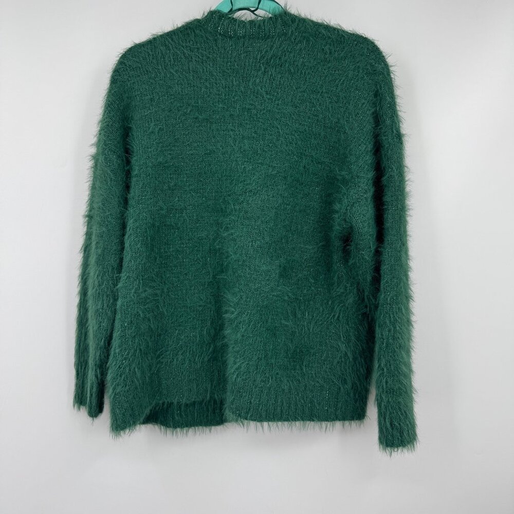 American Eagle Outfitters Cardigan Sweater Womens XS Green Longsleeve Open Front - Picture 9 of 12
